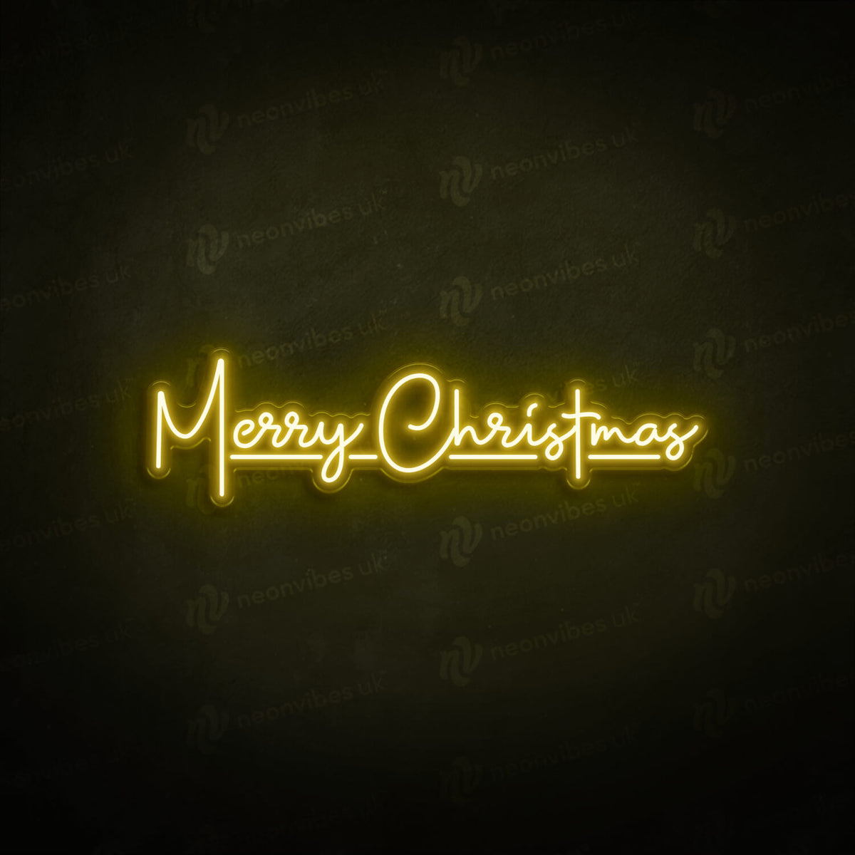 Merry Christmas neon sign