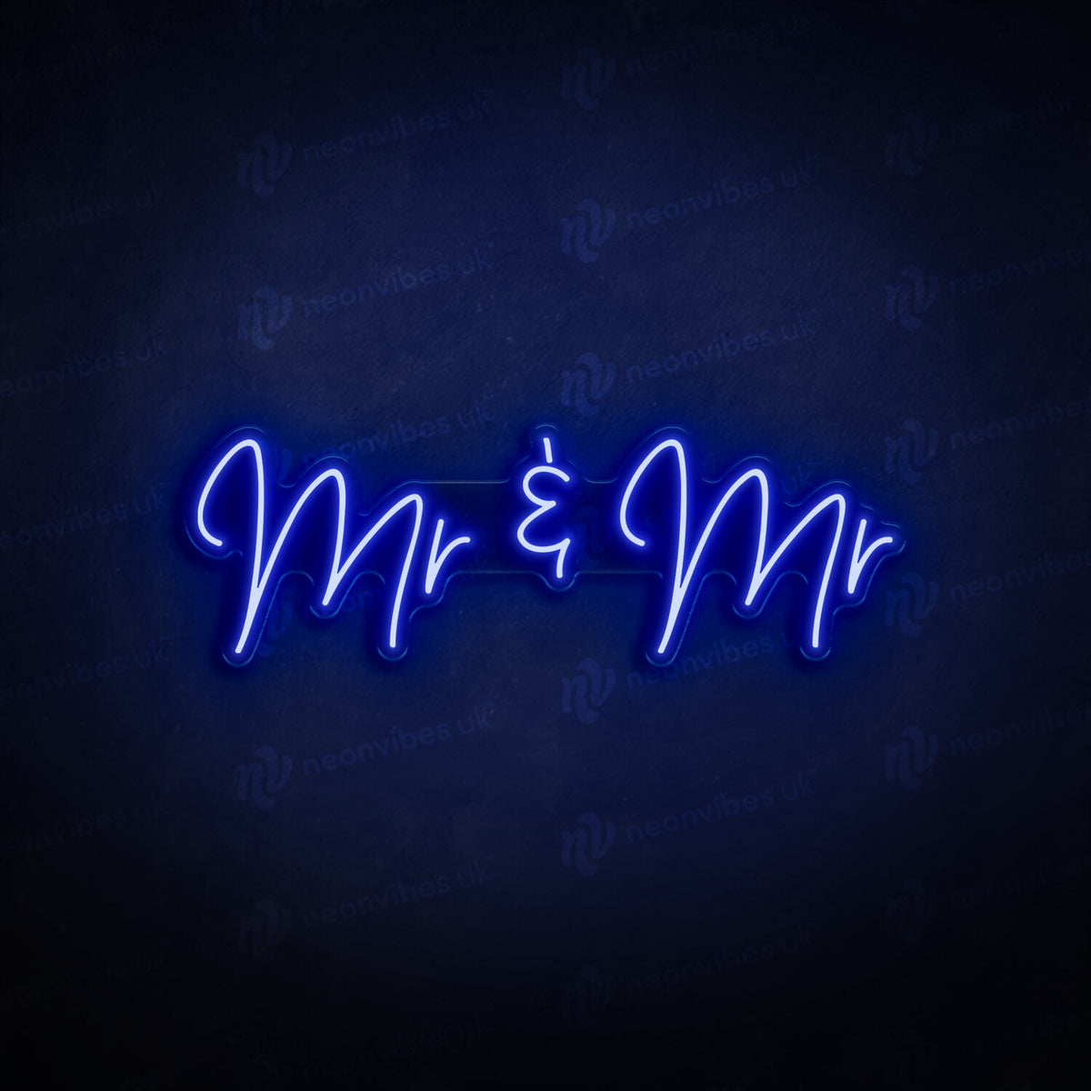 Mr &amp; Mr neon sign