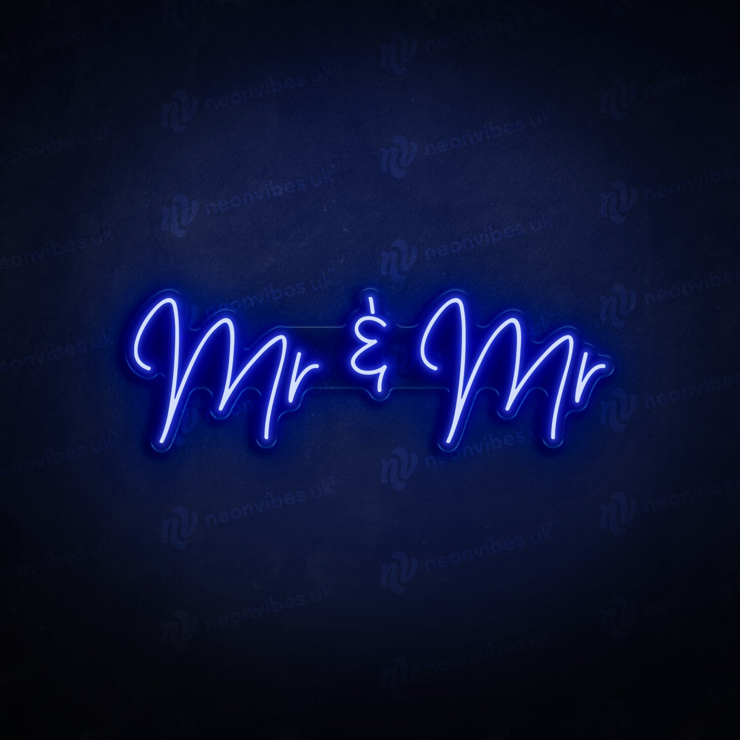 Mr & Mr neon sign