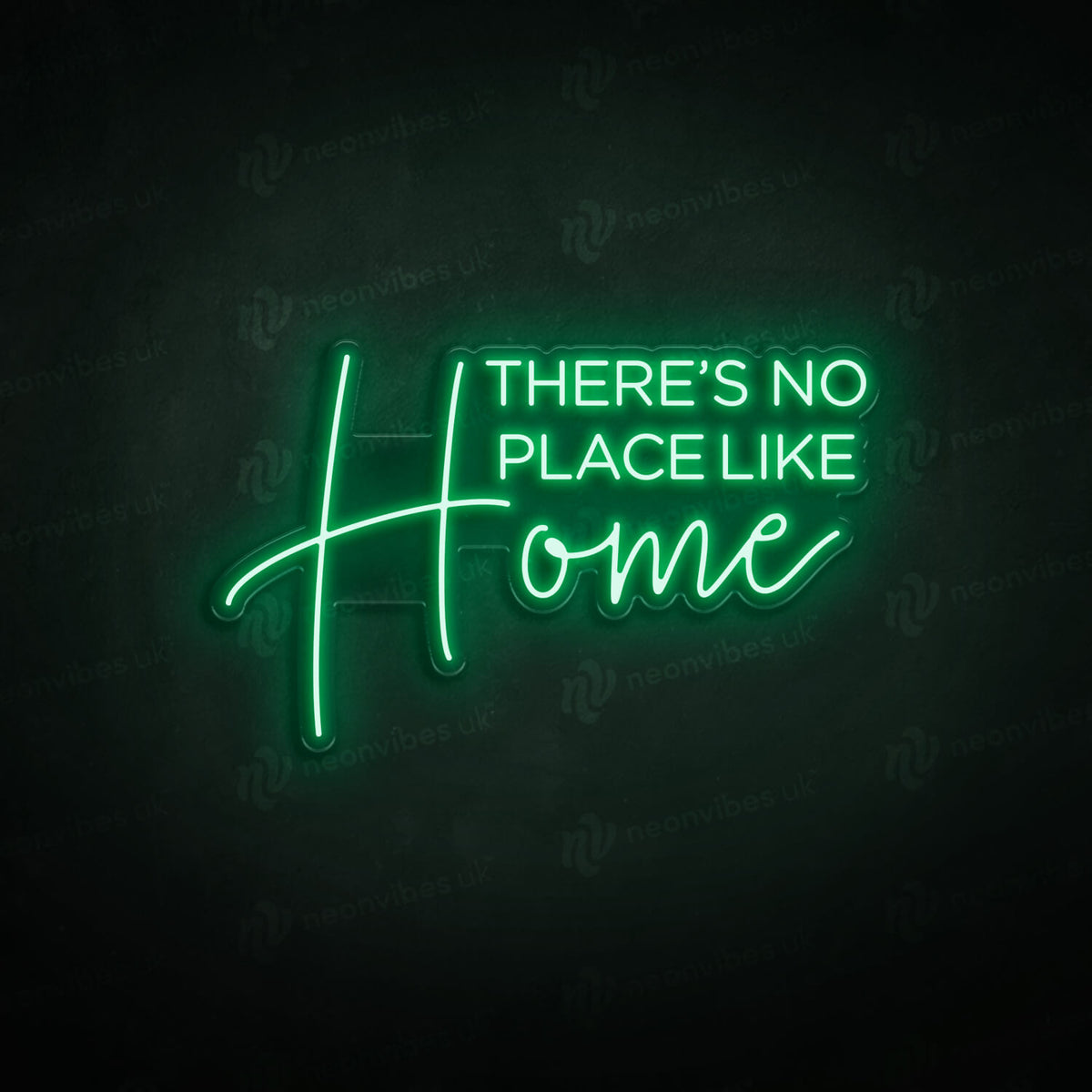 There&#39;s No Place Like Home neon sign