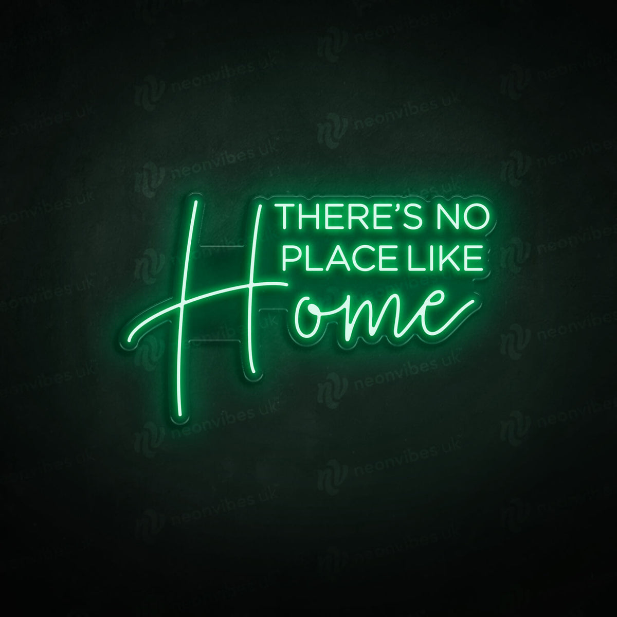 There&#39;s No Place Like Home neon sign