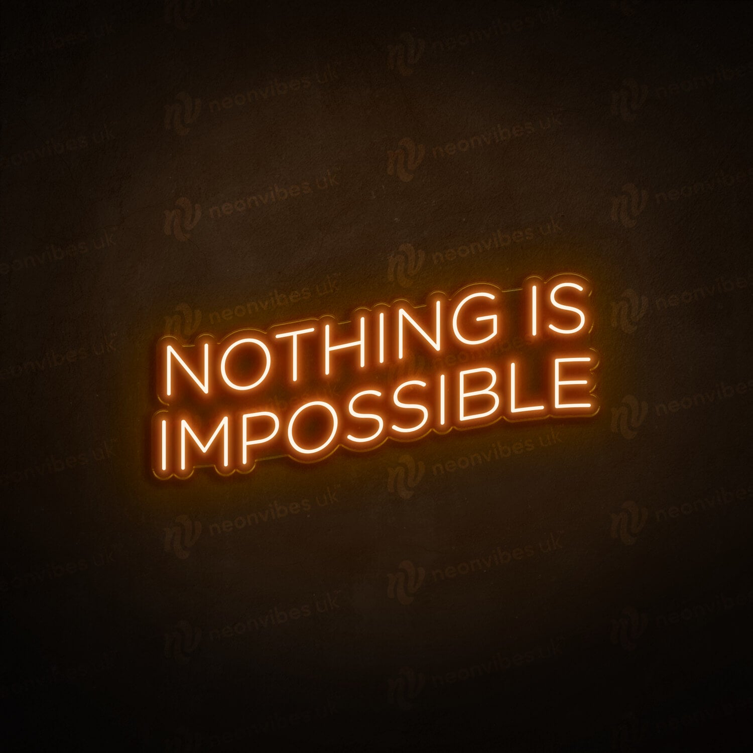Nothing Is Impossible neon sign