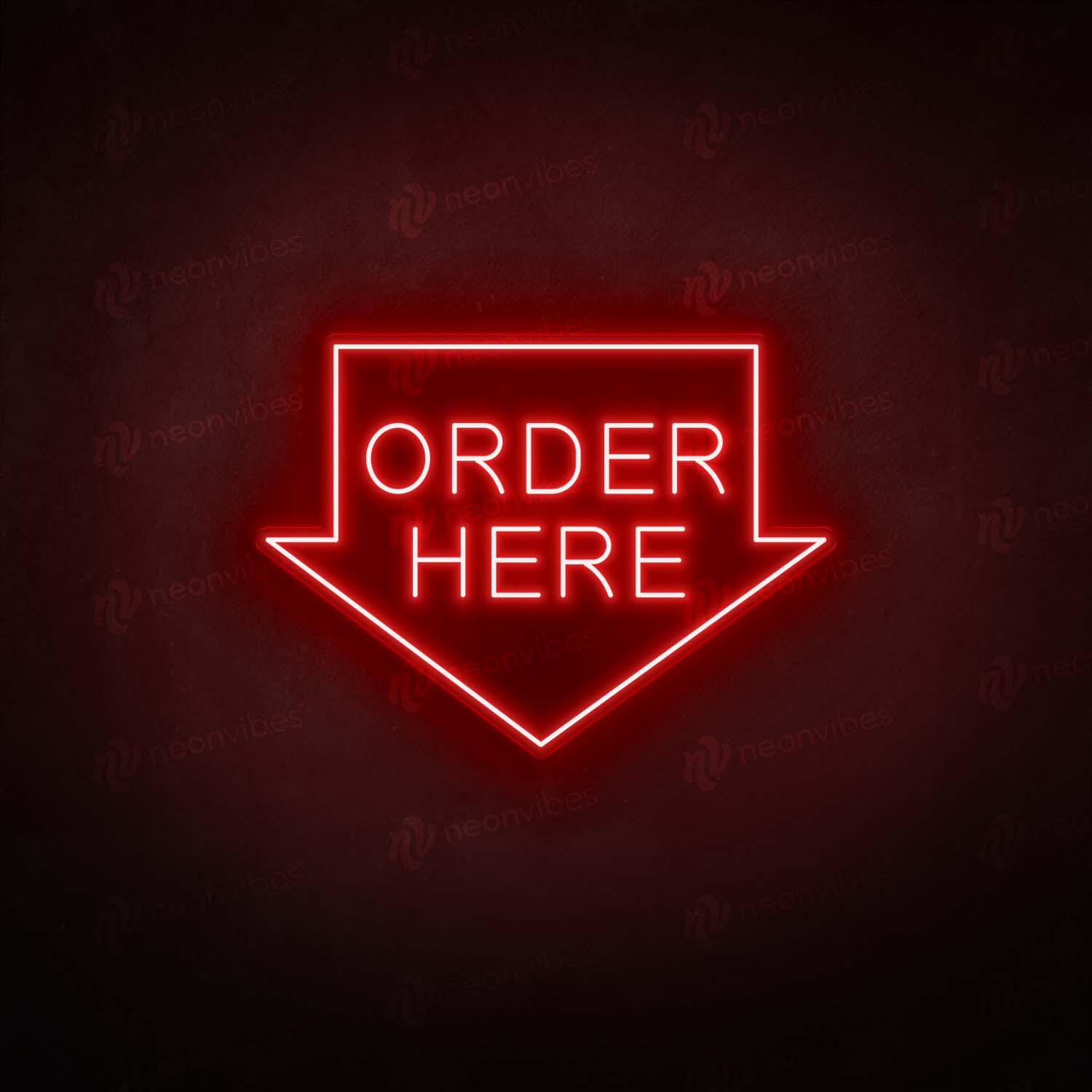 Order Here neon sign