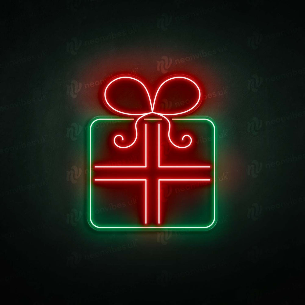 Present neon sign
