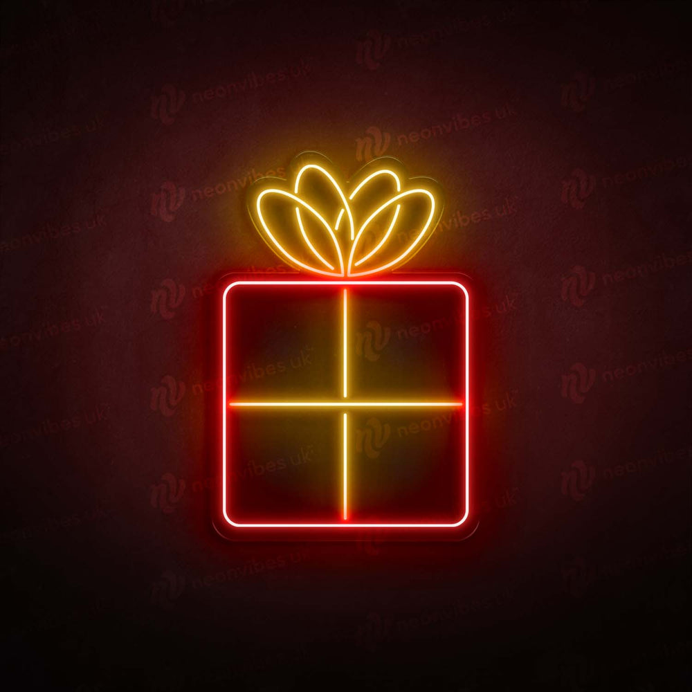 Present neon sign