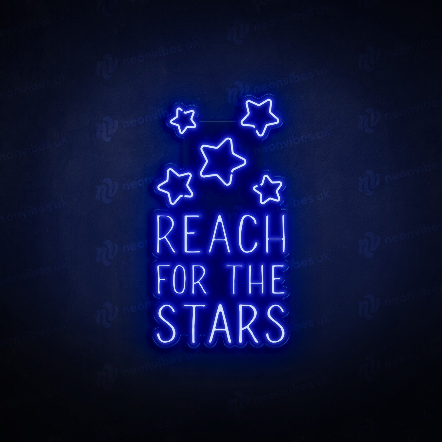 Reach For The Stars neon sign