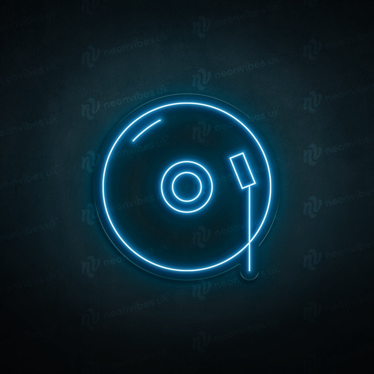 Record Play neon sign