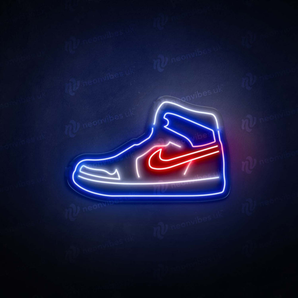 Sneaker neon sign