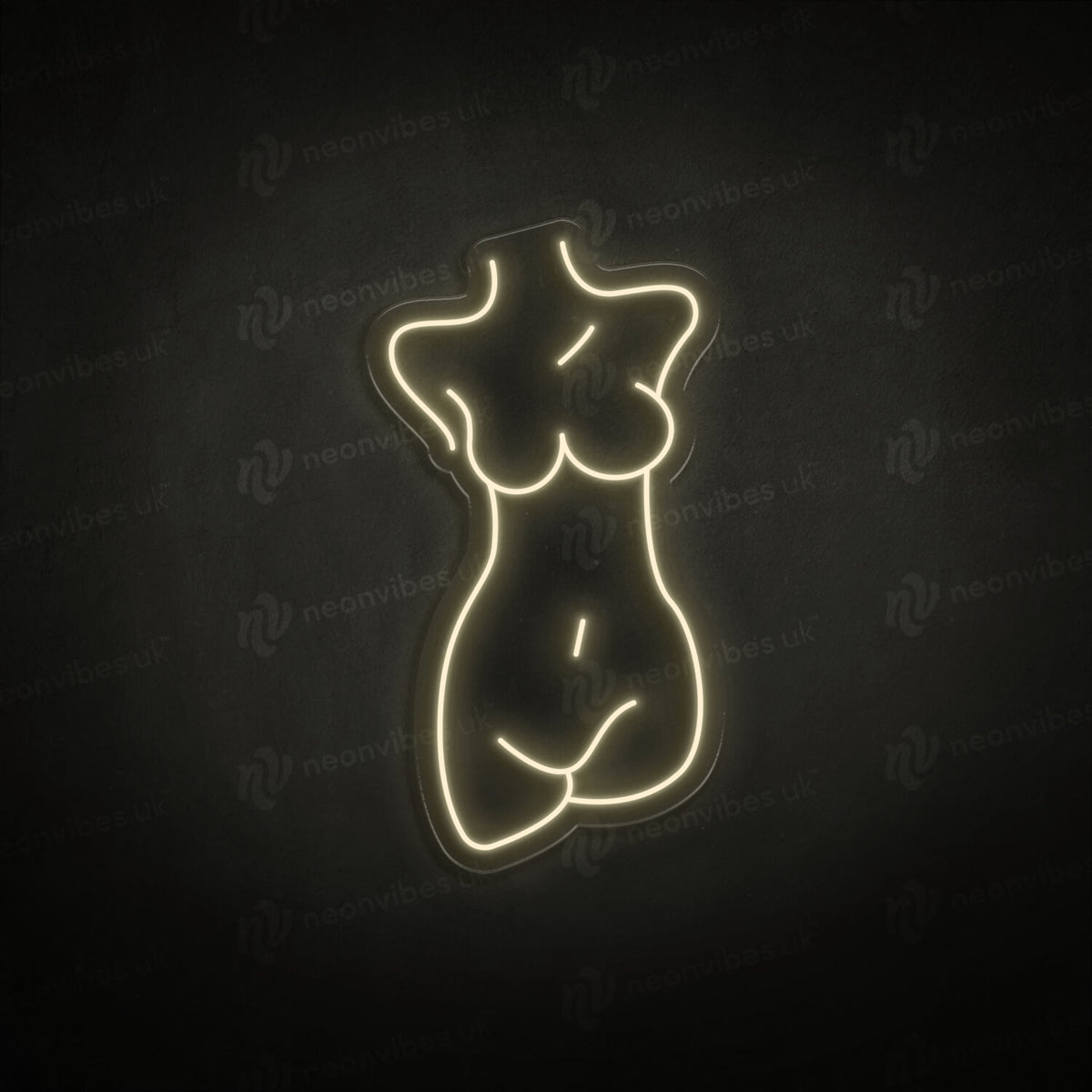 Venus De Milo neon sign