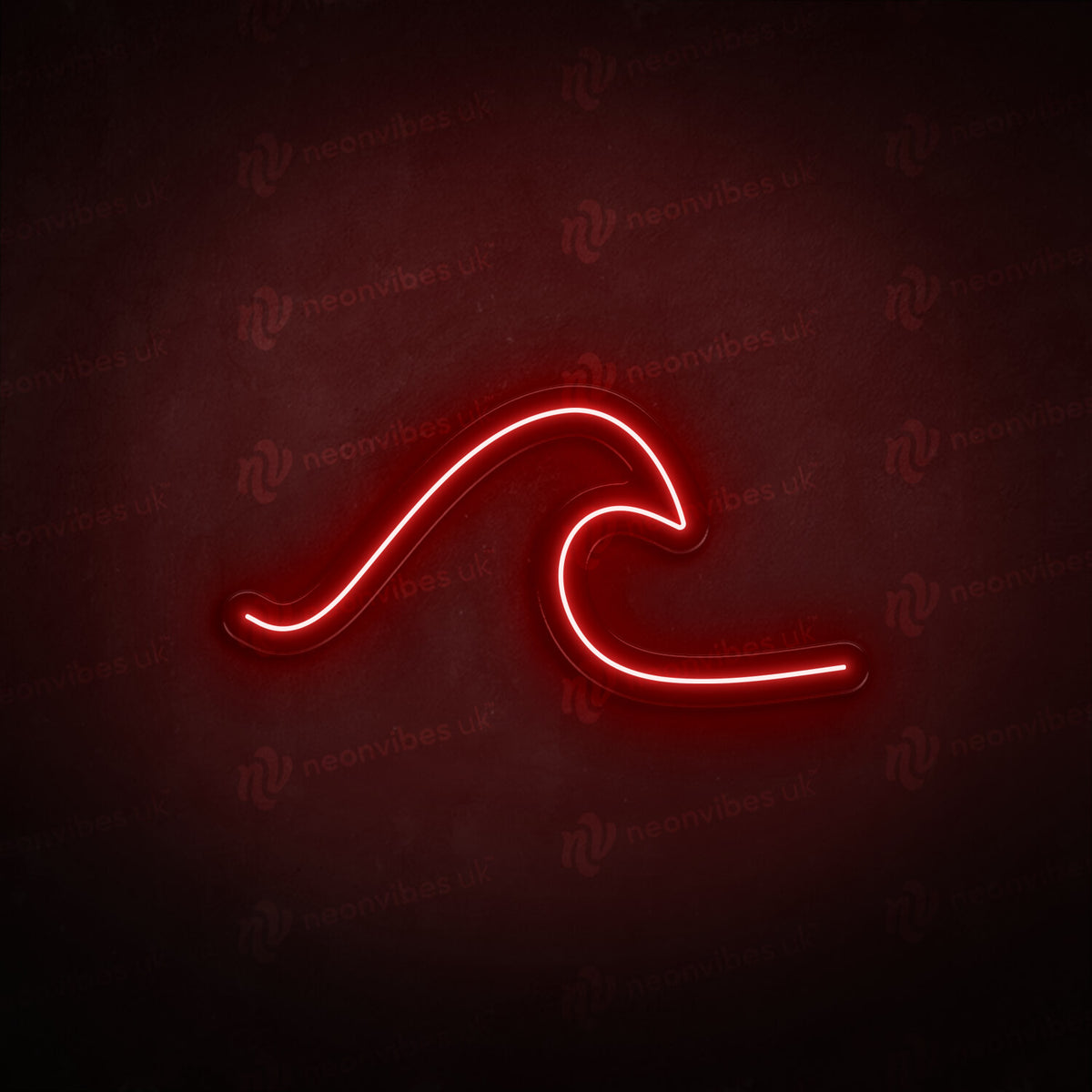 Wave neon sign