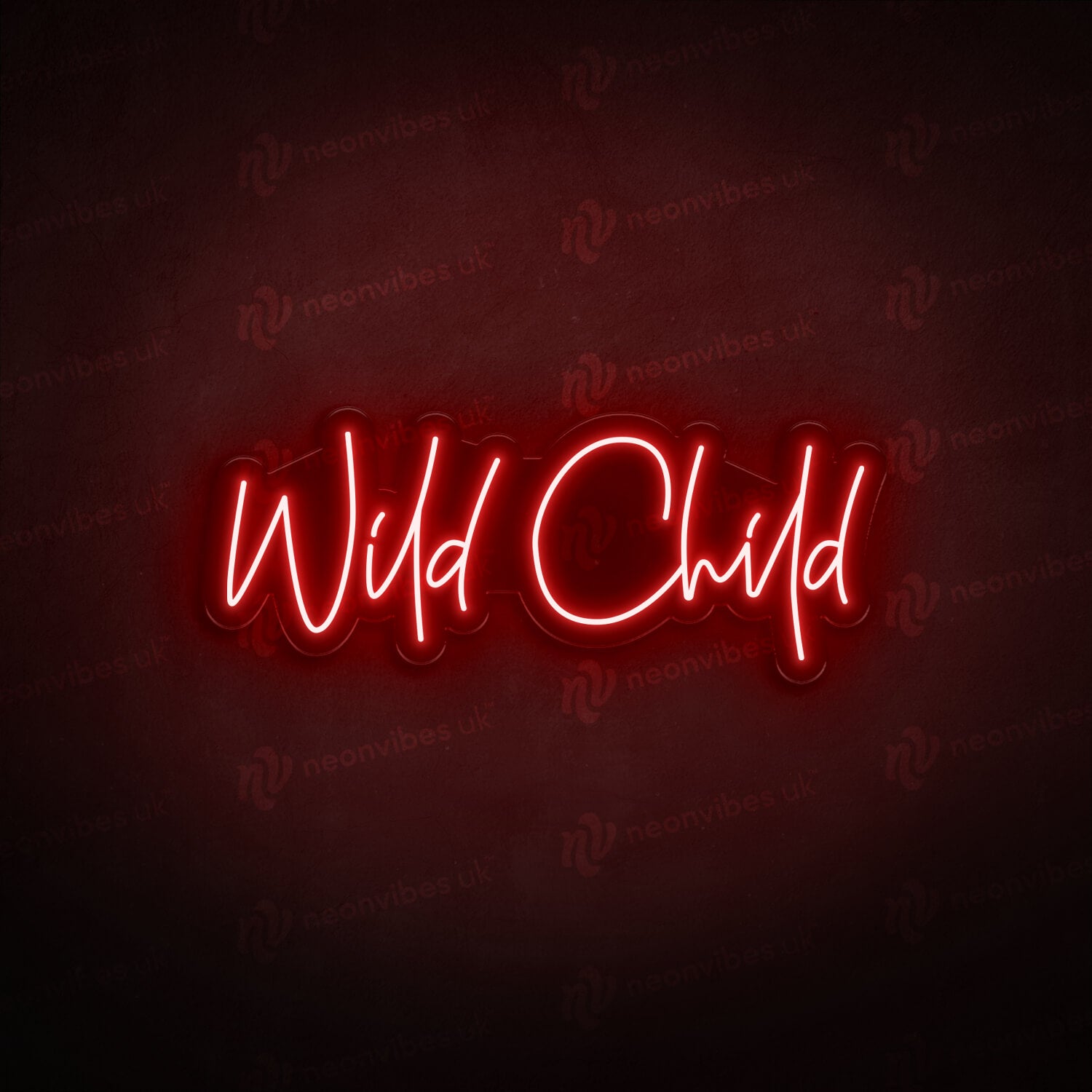 Wild child neon sign
