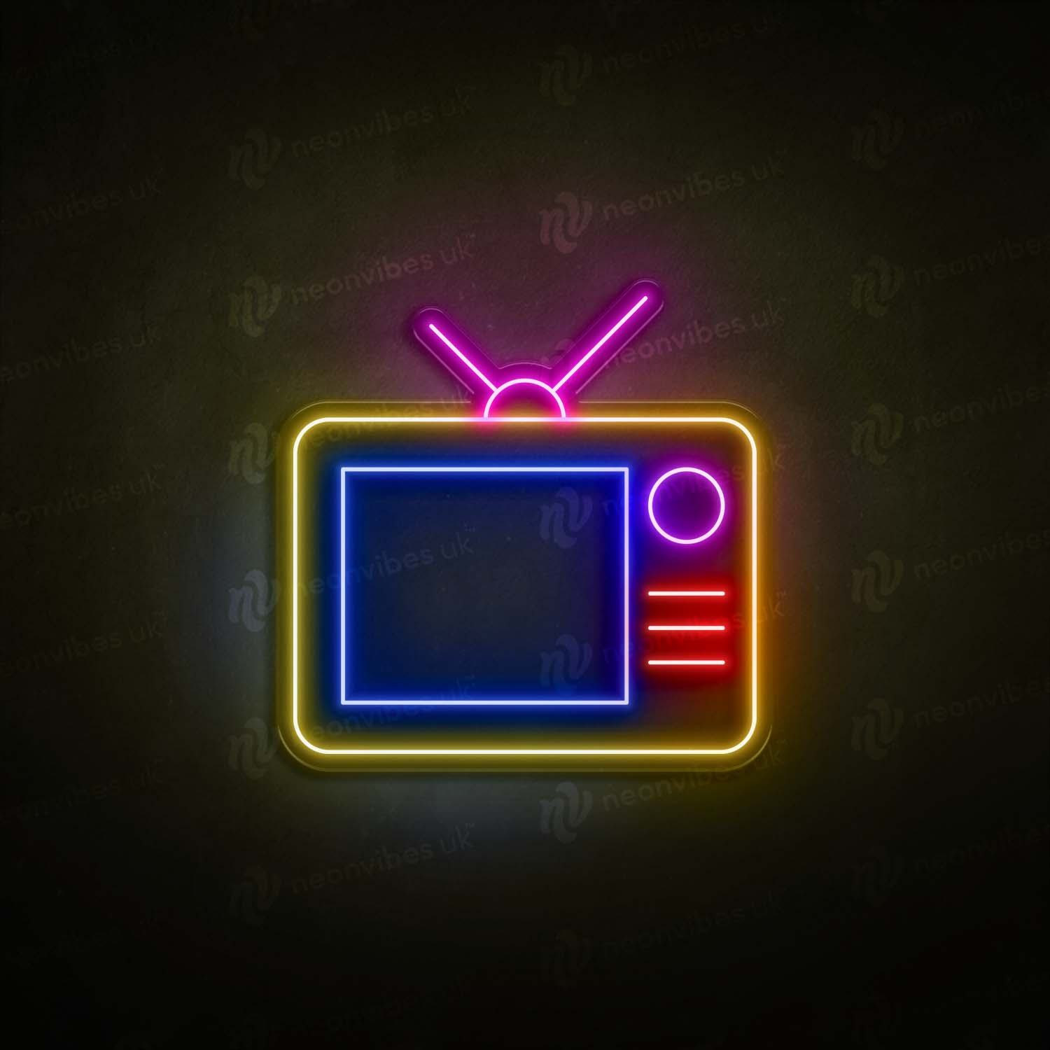 TV neon sign