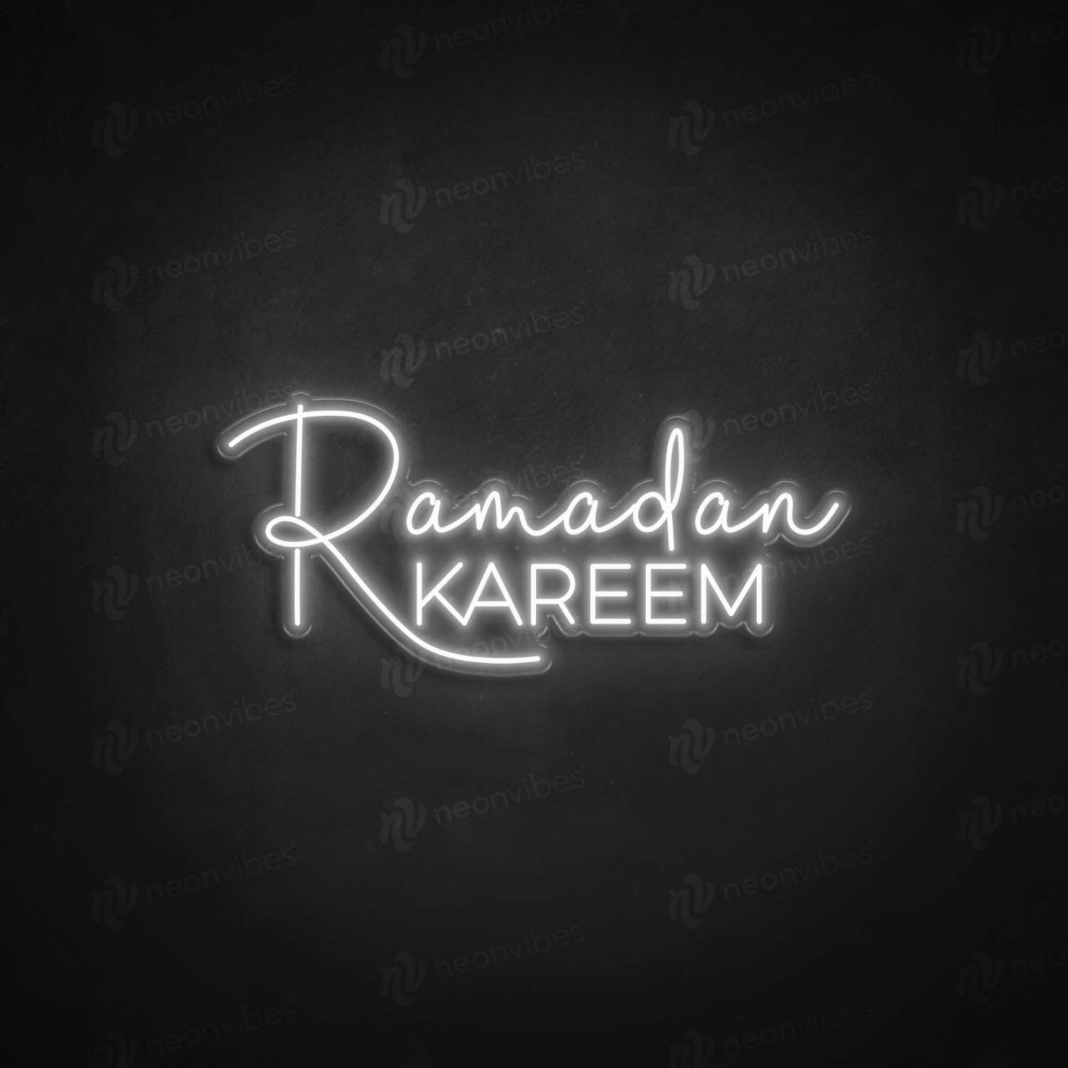 Ramadan Kareem neon sign
