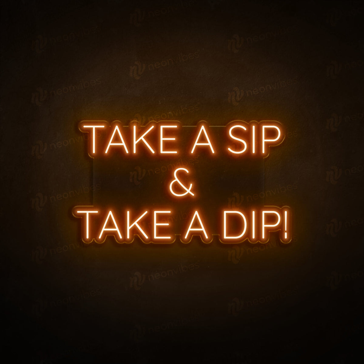 take a sip &amp; take a dip