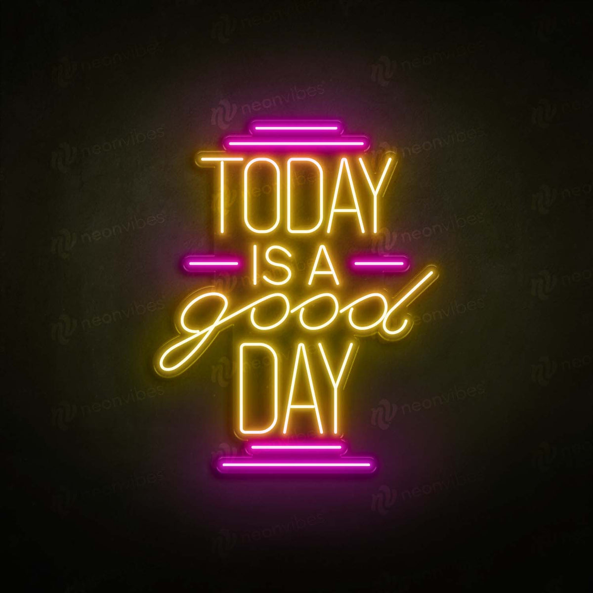 Today is a good day neon sign