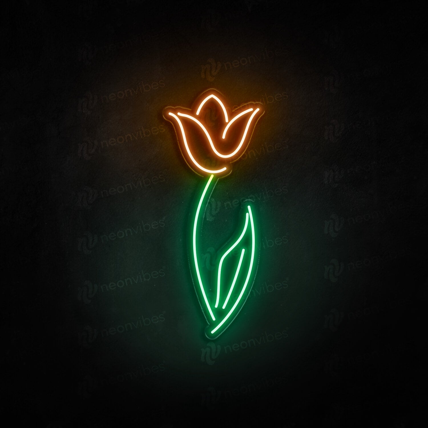Tulip neon sign